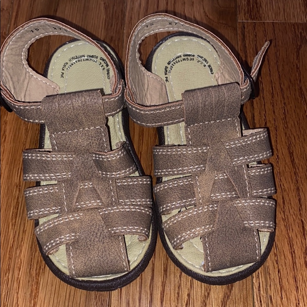 Kangurin Leather Buckle Sandals